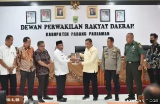 Wakil Bupati Padang Pariaman Sampaikan Laporan Pertanggungjawaban Pelaksanaan APBD 2023