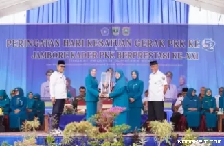Jambore Kader PKK Berprestasi ke-21 Tingkat Sumbar dan HKG PKK ke-52 Resmi Dibuka di Kabupaten Solok