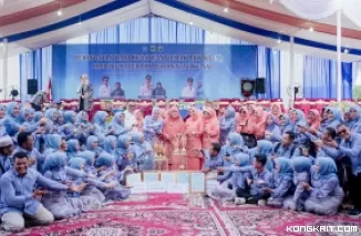Kabupaten Solok Berhasil Pertahankan Prestasi Juara Umum pada Jambore Kader PKK Tingkat Sumbar ke-XXI
