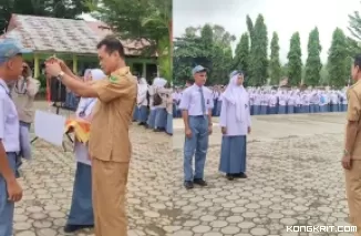 Suasana Hari Pertama Pelaksanaan Full Day Di SMAN 2 Sijunjung