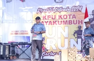 Gelar Fun Run 2024, Pj Wali Kota Payakumbuh Ajak Masyarakat Tingkatkan Partisipasi dalam Pilkada 2024