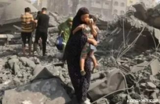 Israel Kembali Lakukan Pengeboman di Gaza Utara, Lebih dari 1.000 Warga Palestina Tewas