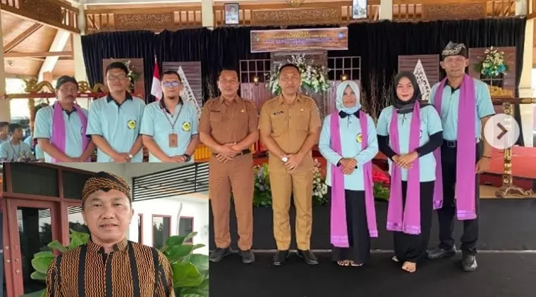 Kegiatan workshop karawitan pelajar pada jenjang SD dan SMP di pendopo Taman Budaya TB2KS Tulungagung (insert : Kadisdik Tulungagung Rahadi P Bintara, SE, M,Si)