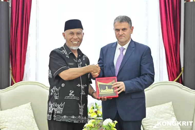 Dubes Romania Temui Gubernur Sumbar Bahas Potensi Kerjasama di Berbagai Sektor