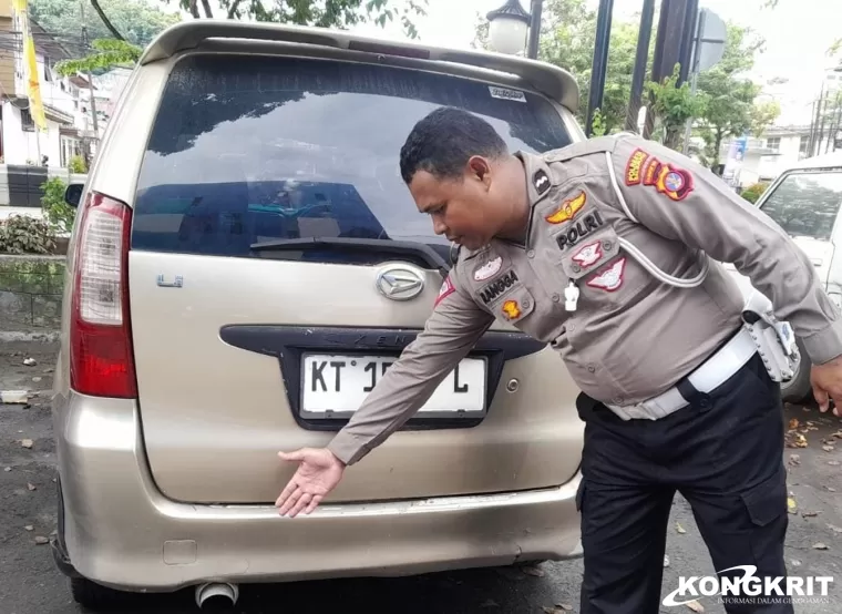 H-1 Ops Keselamatan Mahakam, 16 Kendaraan Ditindak, Pelanggaran Lalu Lintas Ditegur oleh Polresta Balikpapan