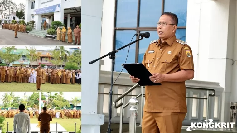 Mulyadi Pimpin Apel Gabungan Perdana sebagai Wawako Pariaman, Ajak ASN dan Non-ASN Bersinergi Membangun Kota