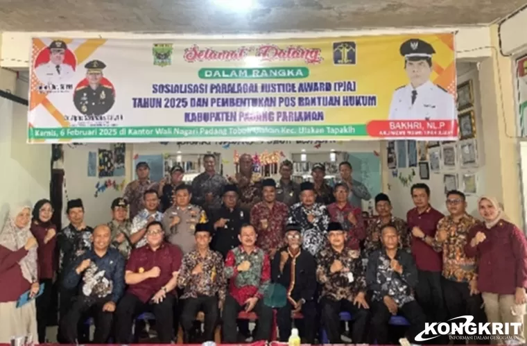 Pemkab Padang Pariaman Bersinergi dengan Kanwil Kemekum Sumbar Sosialisasikan PJA 2025 dan Posbankum