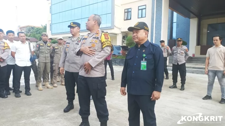 Polresta Balikpapan Gelar Apel Bersama Satuan Gabungan untuk Pengamanan Pengukuran Lahan Ocean