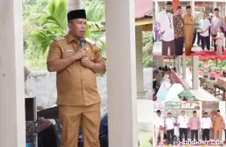 Yayasan Al-Mughni Gelar Open House Pertama dan Serahkan Tropy Bergilir Wali Kota dan Ketua DPRD Pariaman