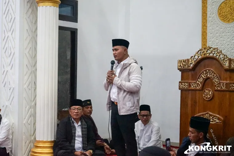 Bupati Solok Jon Firman Pandu Hadiri Safari Ramadhan di Masjid Taqwa Taratak Baru