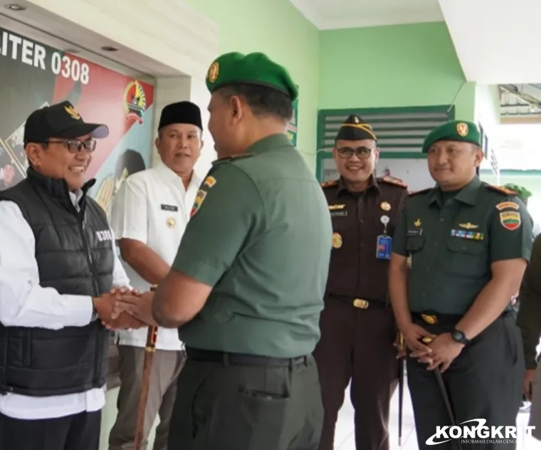 Danrem 032Wirabraja Kunjungi Kodim 0308Pariaman, Berikan Pengarahan dan Silaturahmi Bersama Bupati Padang Pariaman