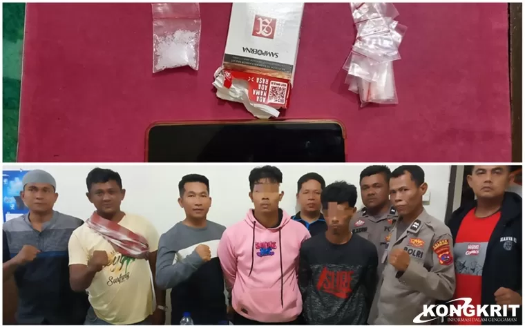 Dua Pemuda di Pesisir Selatan Ditangkap Polsek Bayang Terkait Narkotika
