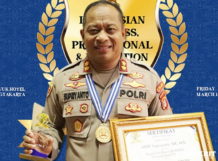 Kapolres PPU AKBP Supriyanto Raih Empat Penghargaan Bergengsi di Tahun 2025