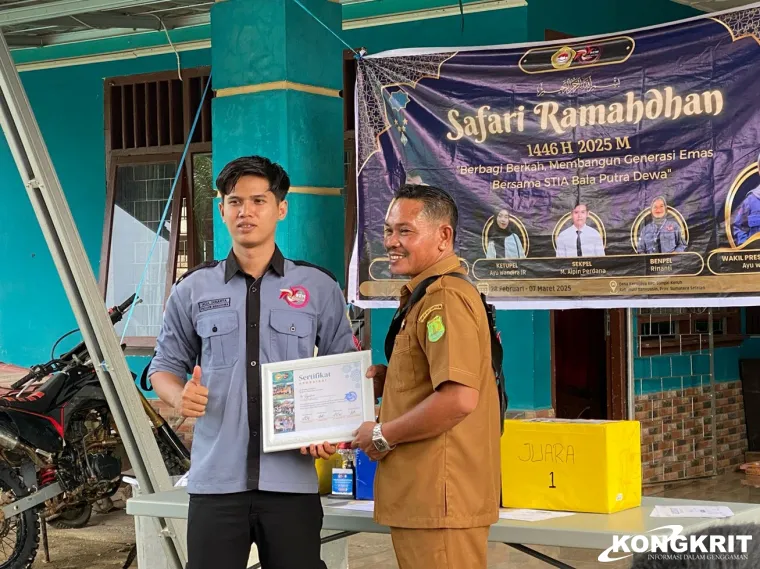 Kegiatan Safari Ramadhan di Desa Kertajaya Ditutup dengan Sukses oleh Mahasiswa Stia Bala Putra Dewa