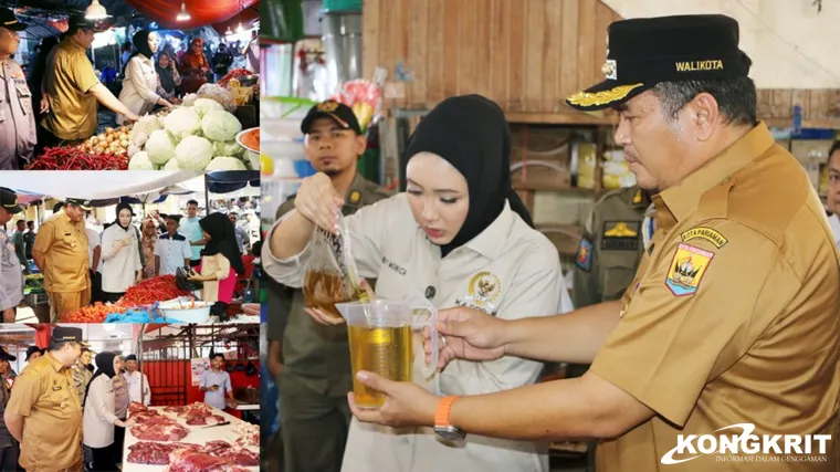 Menjelang Idul Fitri Anggota DPR RI dan Wako Pariaman Sidak Pasar Pastikan Harga Kebutuhan Pokok Tetap Stabil