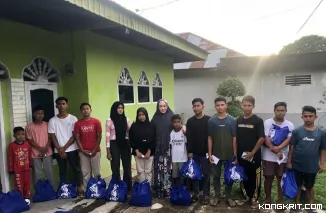 Anggota DPR RI Lisda Hendrajoni Bagikan Kebahagiaan Ramadan Bersama Anak Yatim di Bayang dan Tarusan