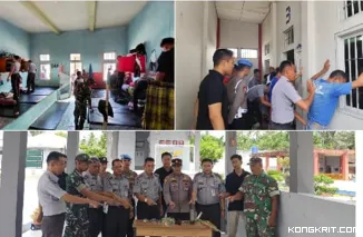 Kalapas Klas IIB Lubuk Basung Lakukan Razia di Blok WBP untuk Menjaga Keamanan