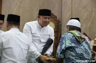 Kegiatan Tarawih Keliling di Masjid An-Nur Rawalumbu Dihadiri Langsung oleh Wako Bekasi
