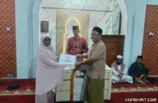 Tim Safari Ramadhan Pemerintah Kota Solok Kunjungi Jamaah Masjid Baitul Falah
