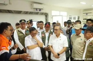 Wako Bekasi Dampingi Kunjungan Kerja Pejabat Tinggi Pemerintah Pusat