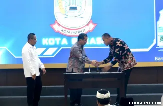 Wali Kota Bekasi Serahkan LKPD (Unaudited) Tahun 2024 kepada BPK Perwakilan Jawa Barat