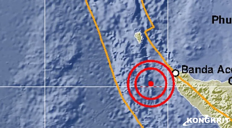 Aceh Diguncang Gempa Magnitudo 6,2