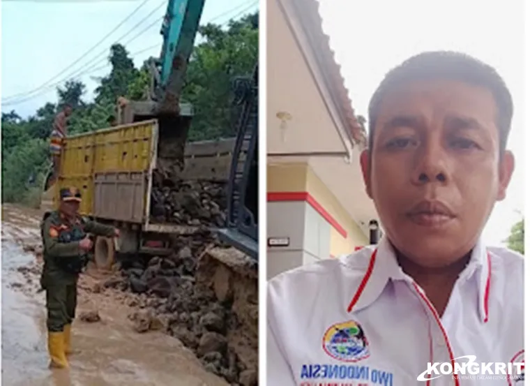 Berhasil Renovasi Jalan Lintas Mangun Jaya--Macang Sakti, Ketua IWOI Muba Ungkap Apresiasi Kades Keban 1