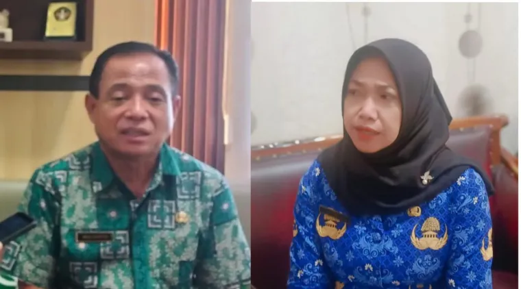 Kadisnakkeswan Tulungagung, Mulyanto dan Kabid Keswan, drh. Tutus Sumaryani