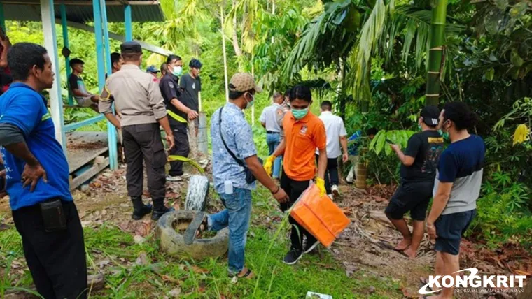 Penemuan Kerangka Manusia di Belakang Kantor DPRD Kota Solok Gegerkan Warga