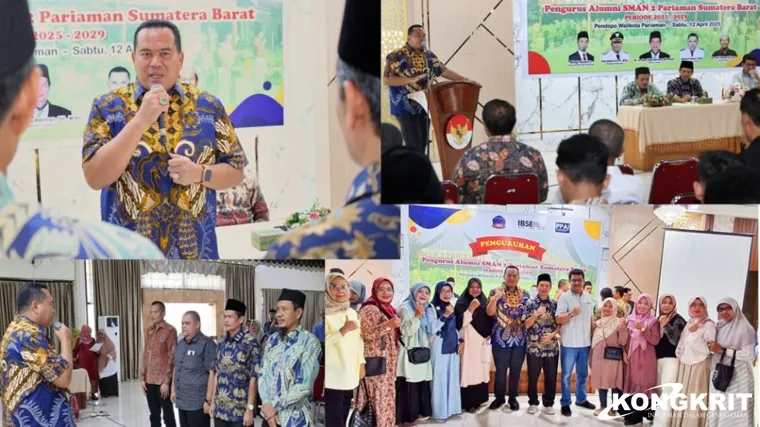 Pengurus Alumni SMAN 2 Pariaman Periode 2025--2029 Resmi Dikukuhkan Langsung Oleh Wako Pariaman