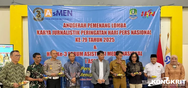 Peringati HPN ke-79, Forum ASMEN Gelar Penganugerahan Lomba Karya Jurnalistik di Kota Bekasi