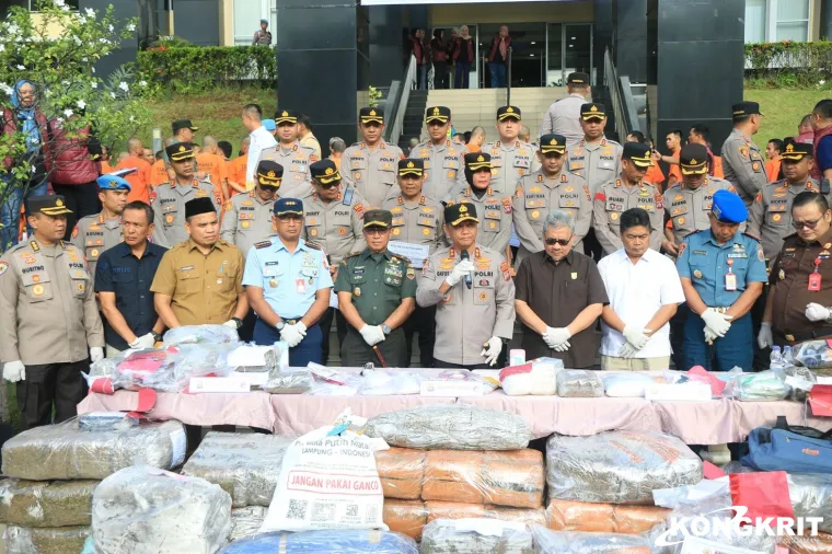 Polda Sumbar Ungkap 335 Kasus Narkoba dalam Empat Bulan, 436 Tersangka Diamankan