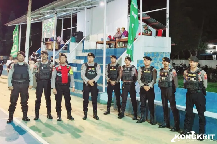 Polres Nagekeo Amankan Turnamen Futsal Lebaran Cup melalui Patroli dan Pengamanan Aktif