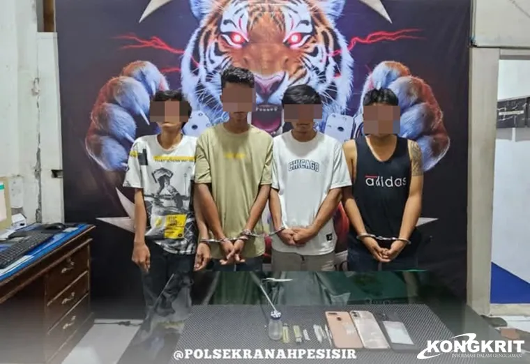 Polsek Ranah Pesisir Tangkap DPO Narkotika di Pondok Jagung, Temukan Barang Bukti Sabu dan Alat Hisap