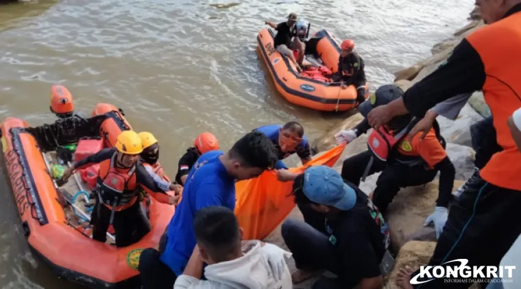 Remaja Hanyut di Sungai Simpang Kalumpang Ditemukan Meninggal Dunia
