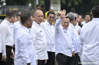 Bupati dan Wakil Bupati Terpilih Rohil Jalani Gladi Bersih Jelang Pelantikan di Istana Negara