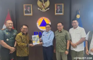 Bupati Padang Pariaman Audiensi dengan BNPB, Bahas Penanganan Pascabencana