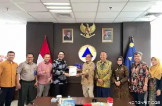 Bupati Pesisir Selatan Audiensi ke BNPB, Ajukan Proposal Hibah Rehabilitasi dan Rekonstruksi Pascabencana