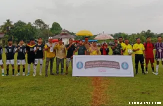Camat Air Pura Resmi Membuka Turnamen Sepak Bola Antar-Kecamatan di Nagari Tanah Bakali