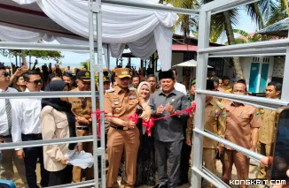Dapur Program Makan Bergizi Gratis di Kecamatan Bayang Resmi Beroperasi