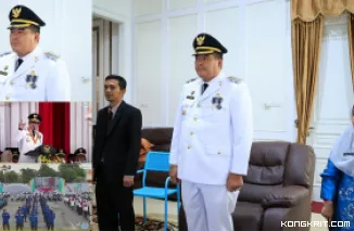 Gelar Upacara Hari Otonomi Daerah ke-29, Wako Pariaman Ikuti Secara Virtual