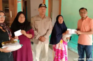 IKRAP Batam Salurkan Bantuan Sembako untuk Korban Banjir di Pelangai Gadang, Pesisir Selatan