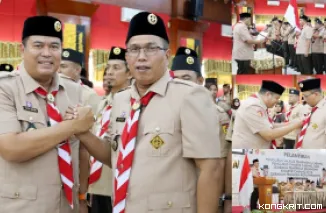 Kamabicab Pramuka Kota Pariaman Lantik Pengurus Kwarcab, LPK, dan DKC Masa Bakti 2025--2030