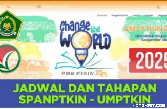 Pendaftaran UMPTKIN 2025 Resmi Dibuka Hari Ini, Berikut Jadwal dan Syaratnya
