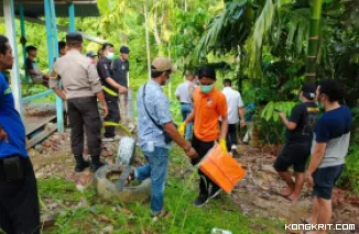Penemuan Kerangka Manusia di Belakang Kantor DPRD Kota Solok Gegerkan Warga