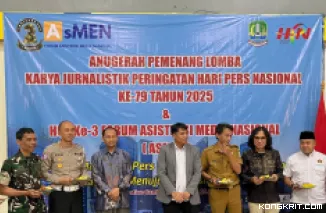 Peringati HPN ke-79, Forum ASMEN Gelar Penganugerahan Lomba Karya Jurnalistik di Kota Bekasi
