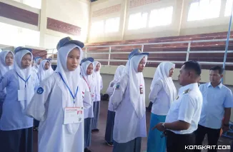 Sebanyak 338 Pelajar Ikuti Seleksi Paskibraka Tingkat Kabupaten di Pesisir Selatan