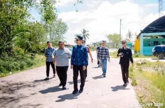 Tinjau Pelabuhan Bagansiapiapi, Wabup Rohil Soroti Pentingnya Fasilitas Penunjang Sektor Perikanan