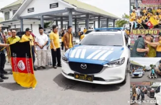 Wali Kota Pariaman Sambut Kedatangan IKNAMAS dalam Acara Pulang Basamo 2025