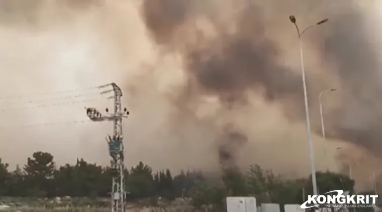 Israel Dilanda Kebakaran Hutan Hebat, Damkar Bantah Tuduhan Netanyahu terhadap Warga Palestina